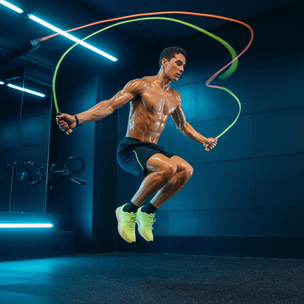 high intensity fat burning jump rope workout