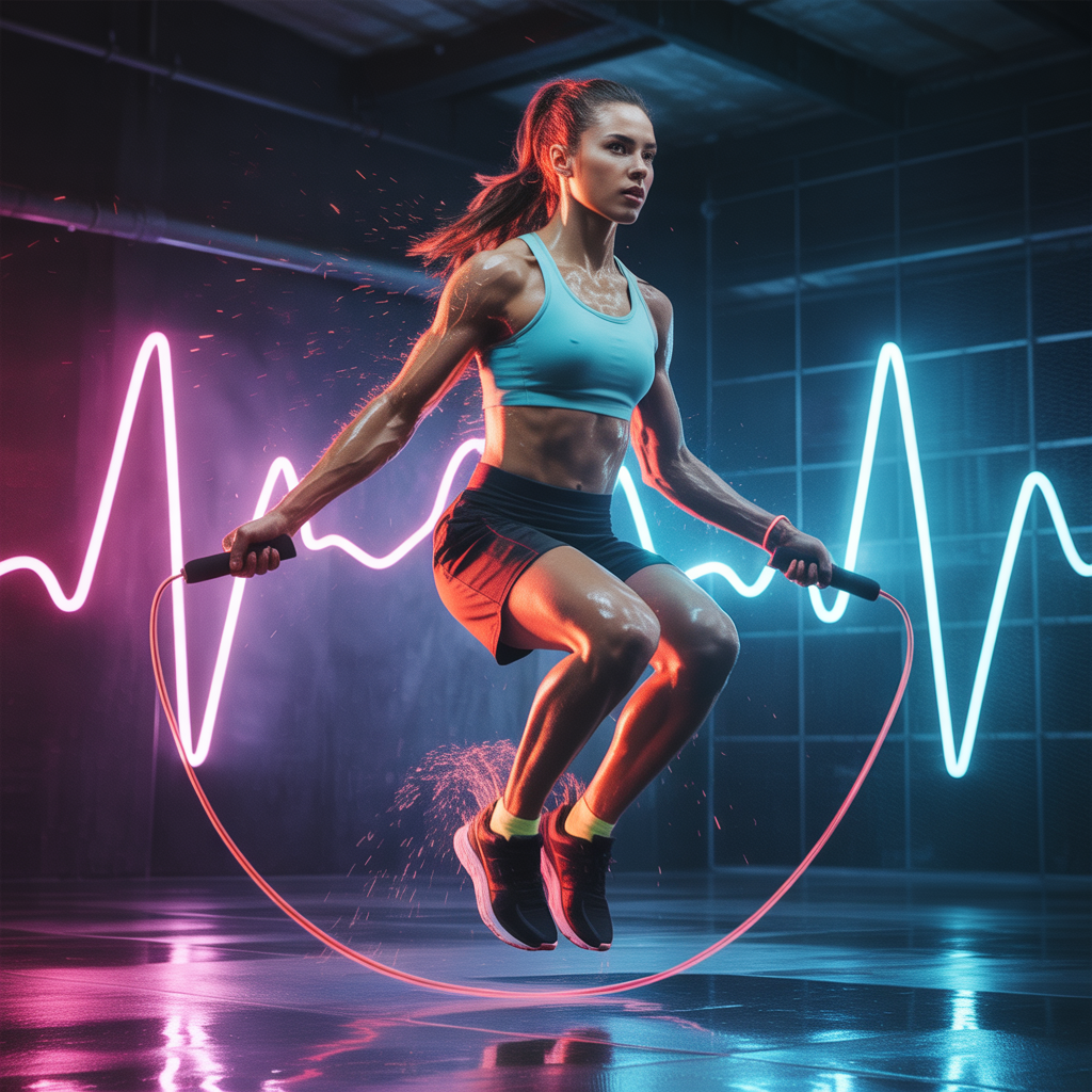 high intensity fat burning jump rope workout