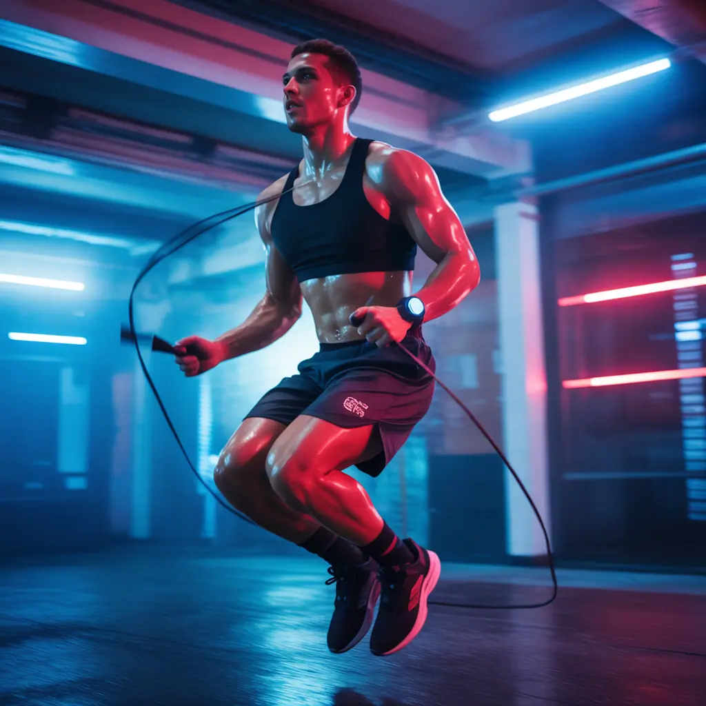 high intensity fat burning jump rope workout
