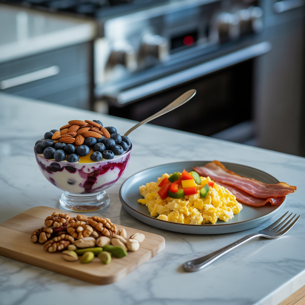 high protein breakfast