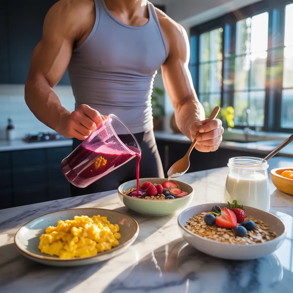 high protein breakfast