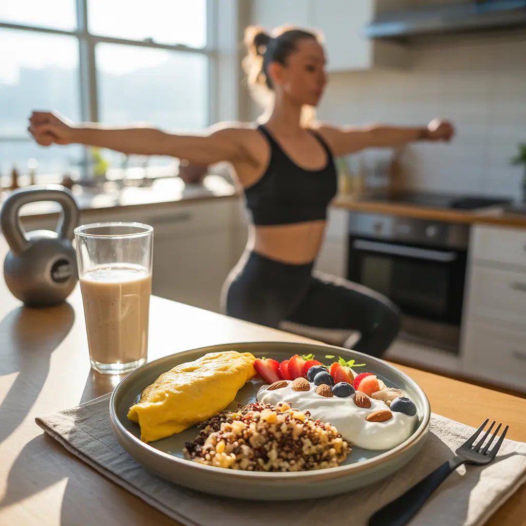high protein breakfast