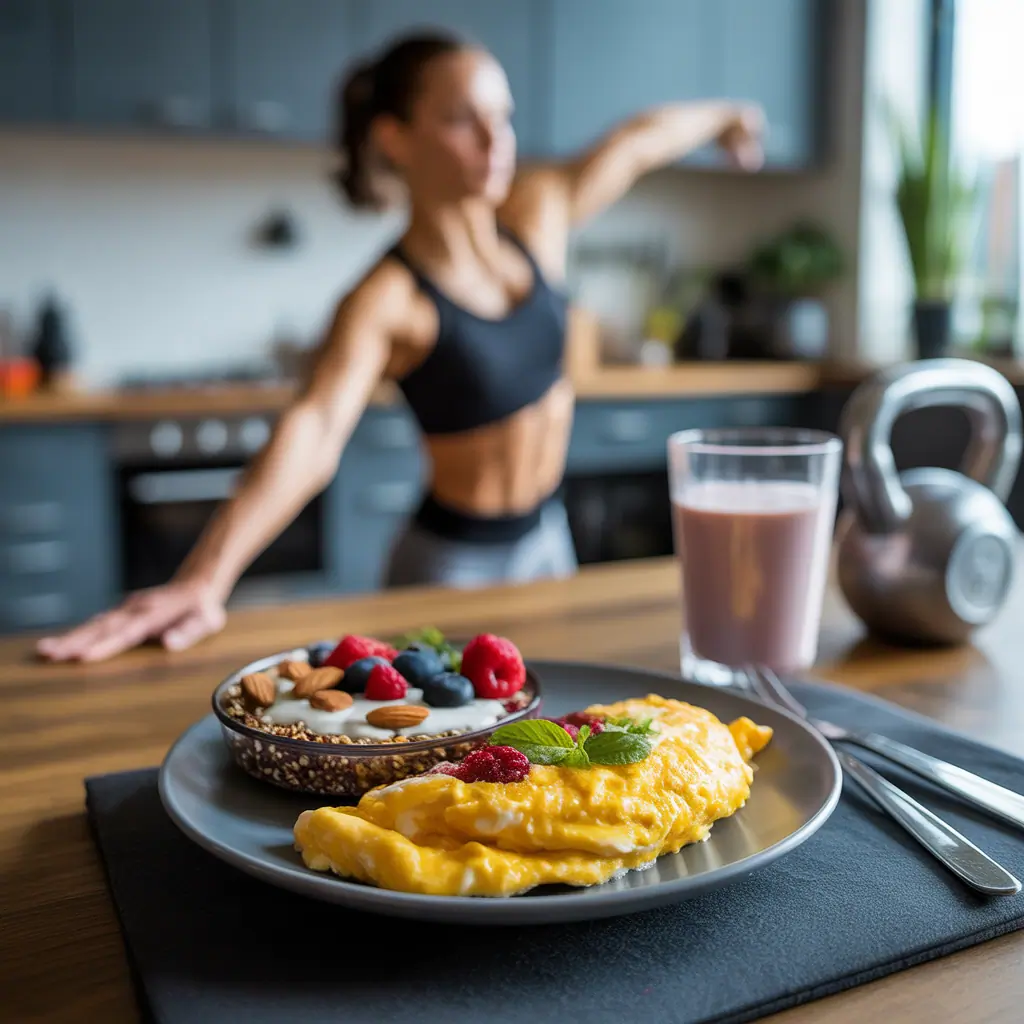 high protein breakfast