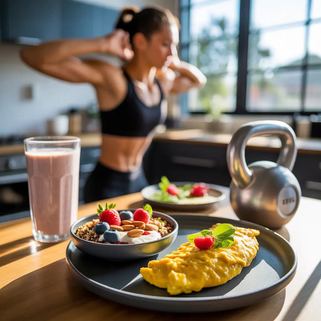 high protein breakfast