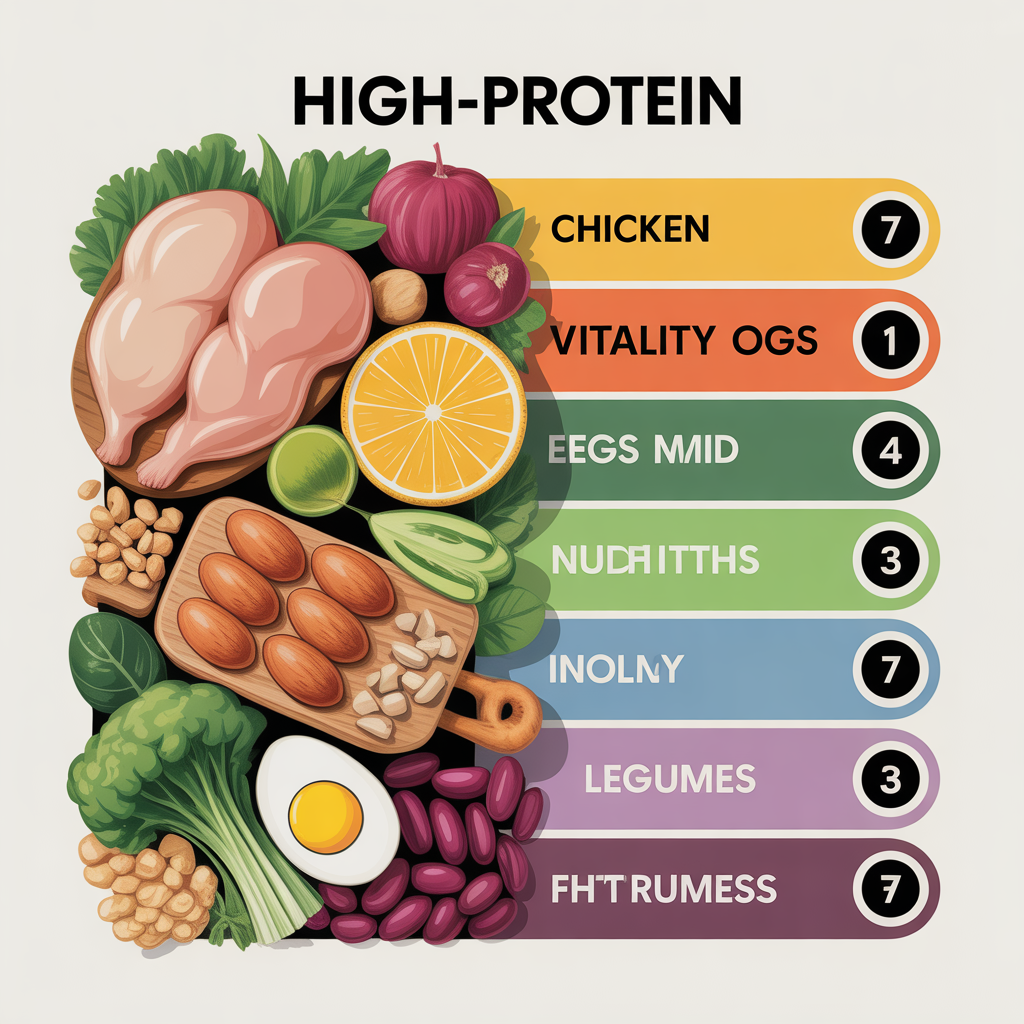 high protein foods list printable