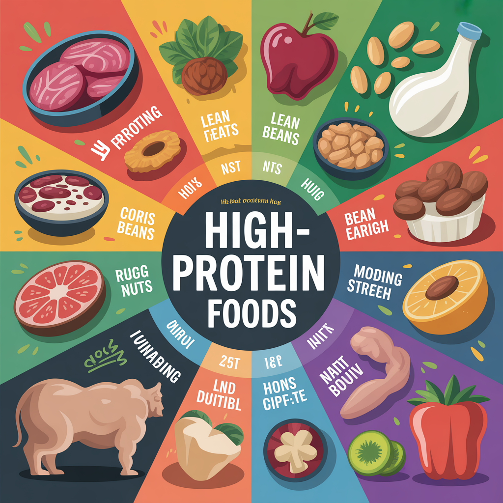 high protein foods list printable