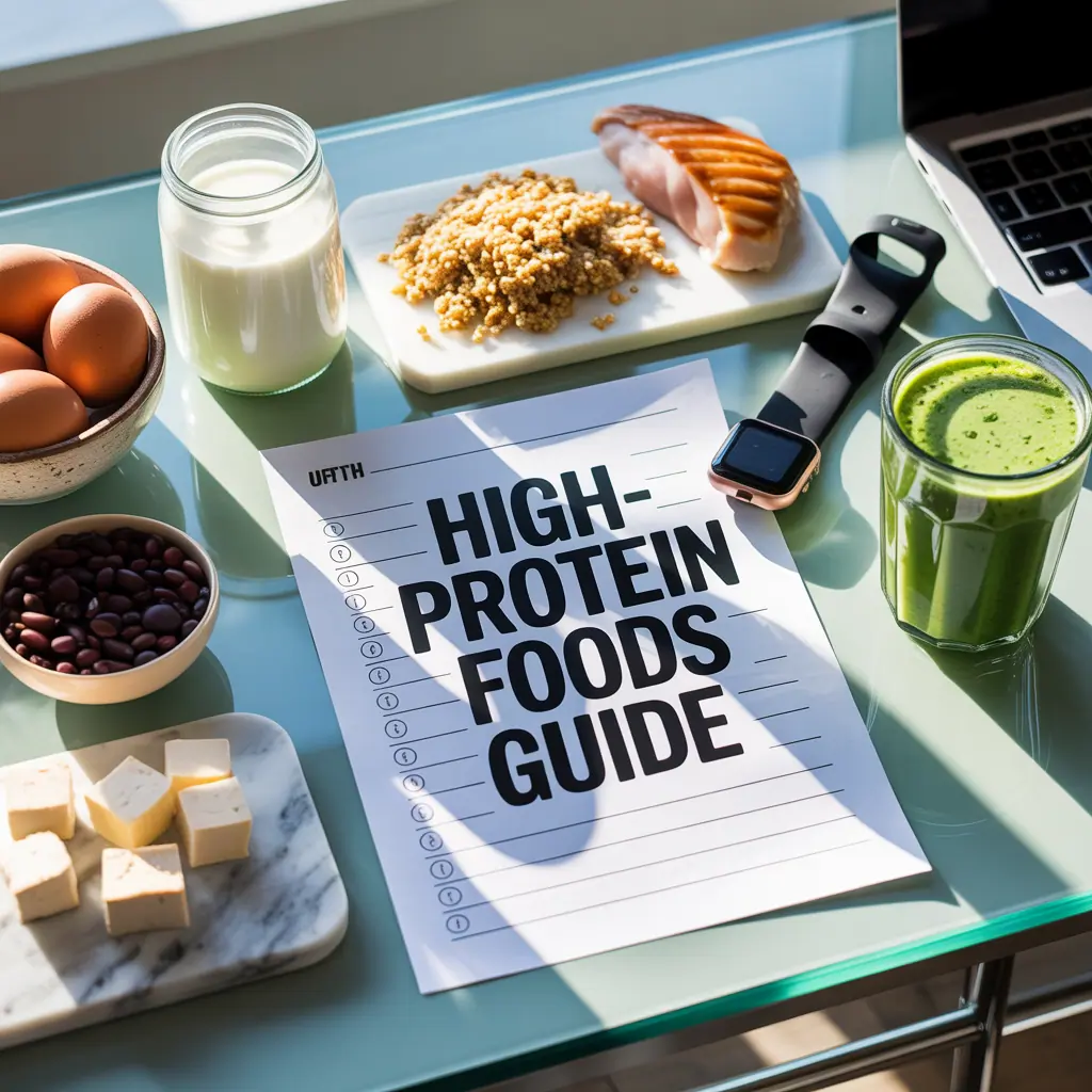 high protein foods list printable