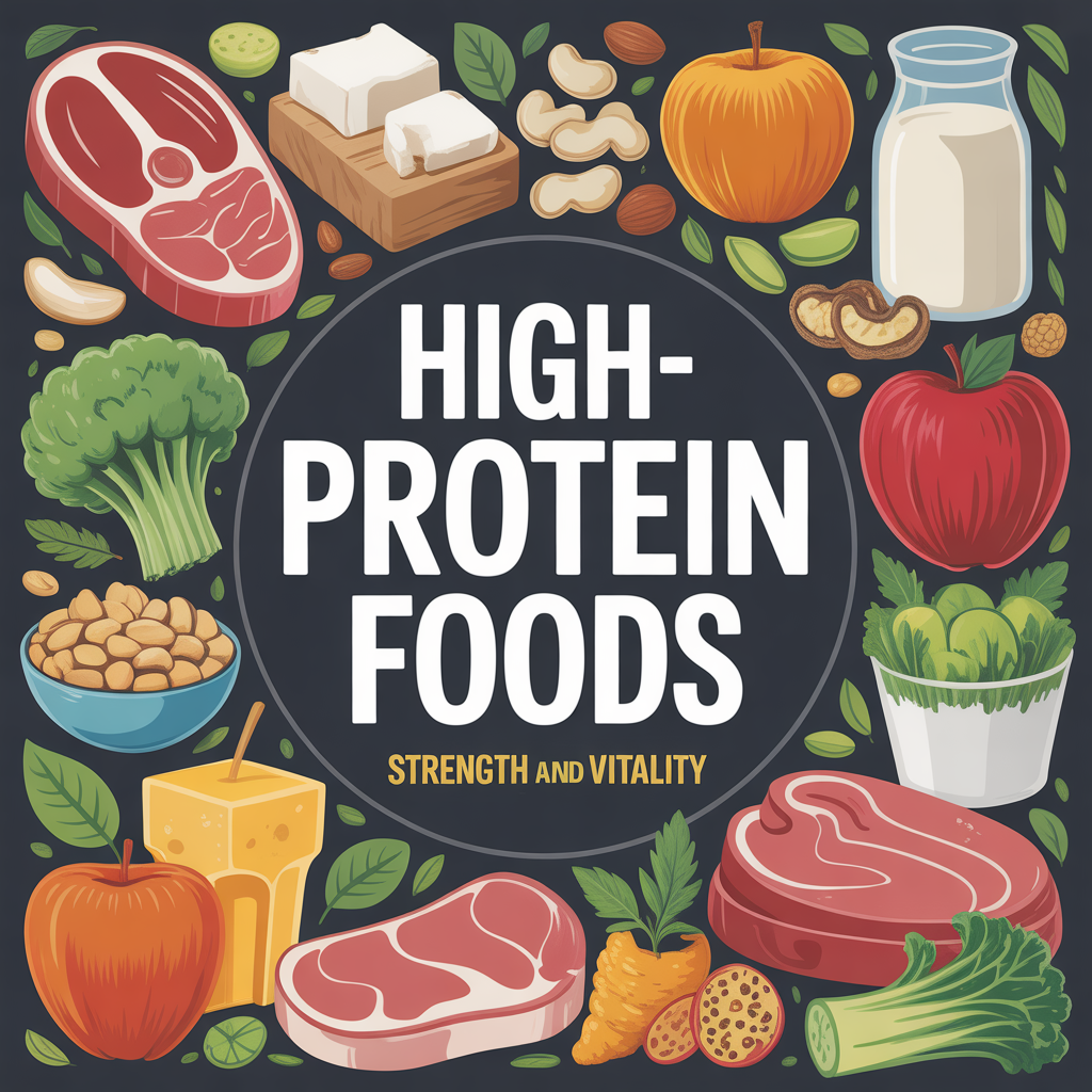 high protein foods list printable
