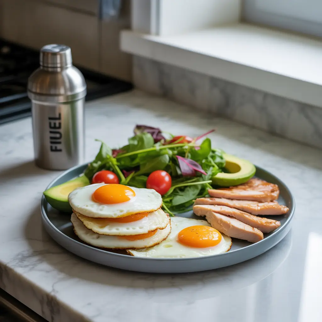 high protein low cal breakfast