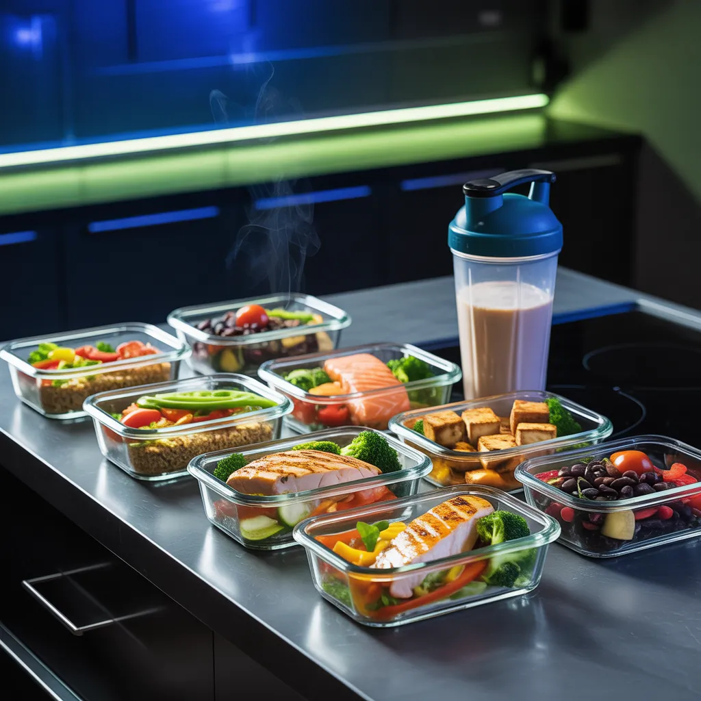 high protein meal prep