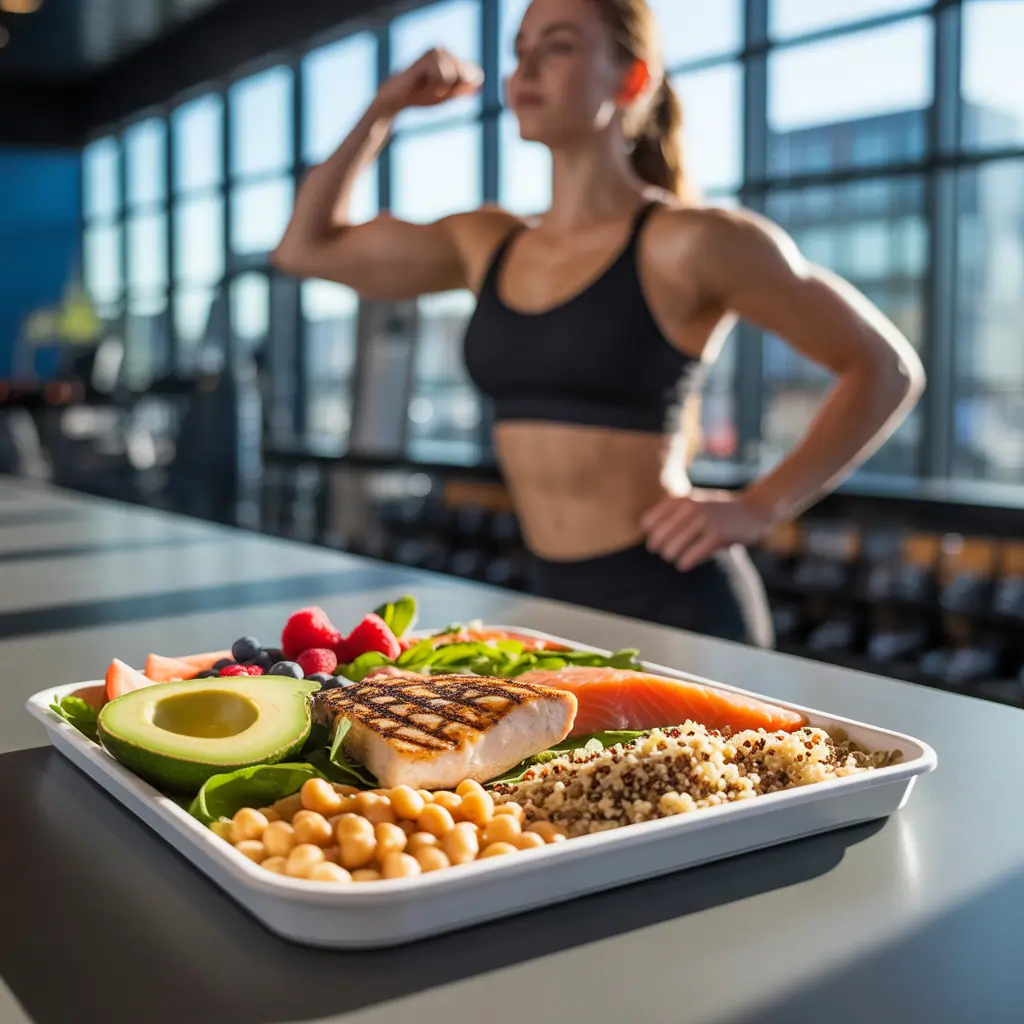 high protein packed lunch
