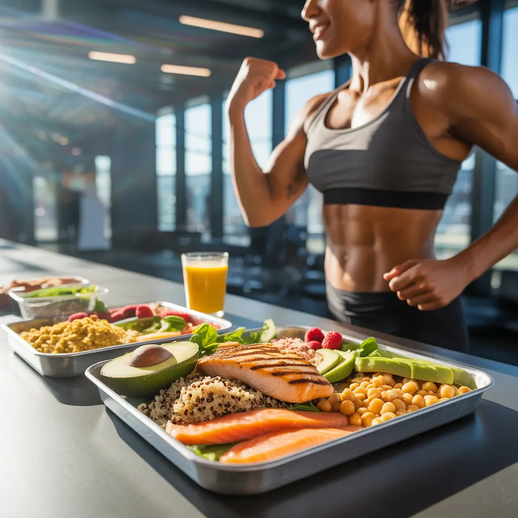 high protein packed lunch