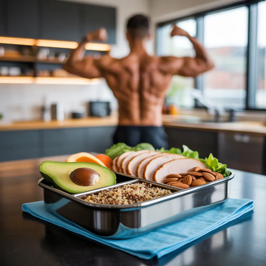 high protein packed lunch