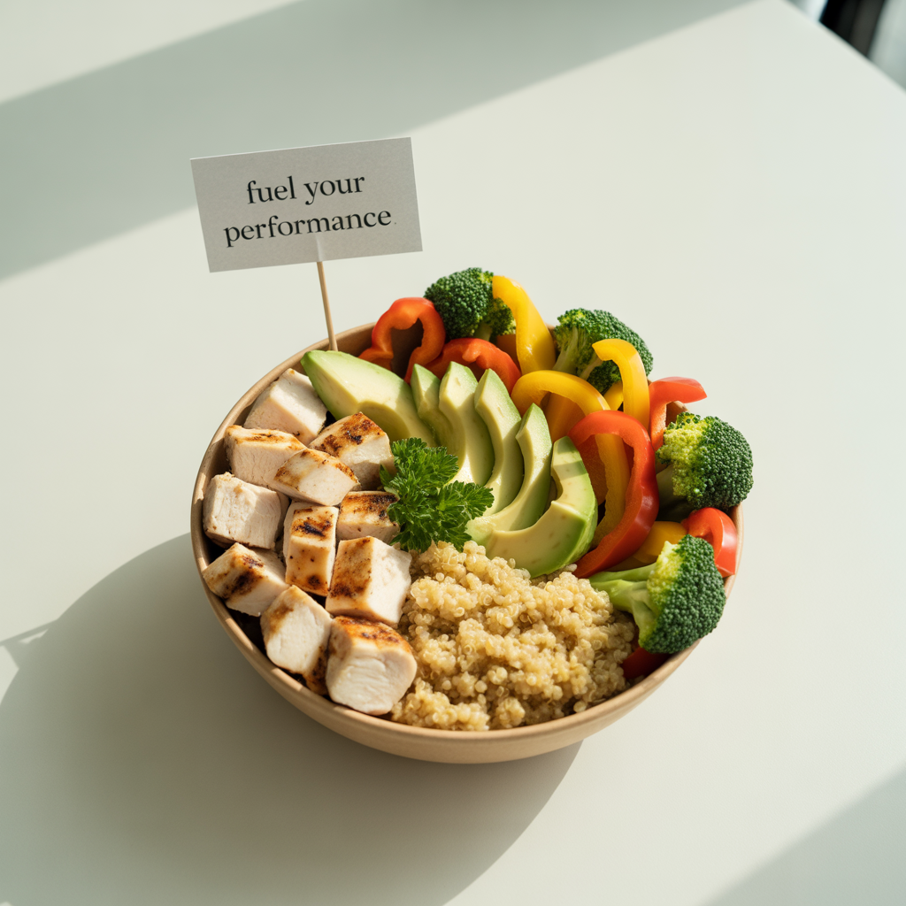high protein packed lunch
