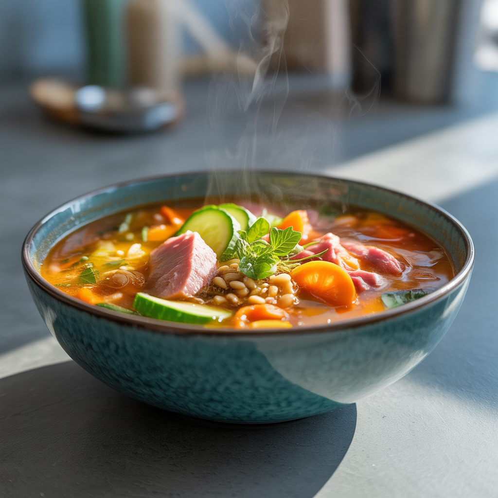 high protein soups