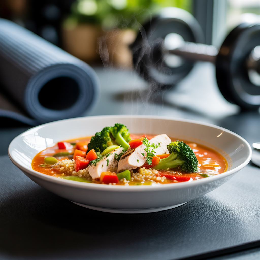 high protein soups