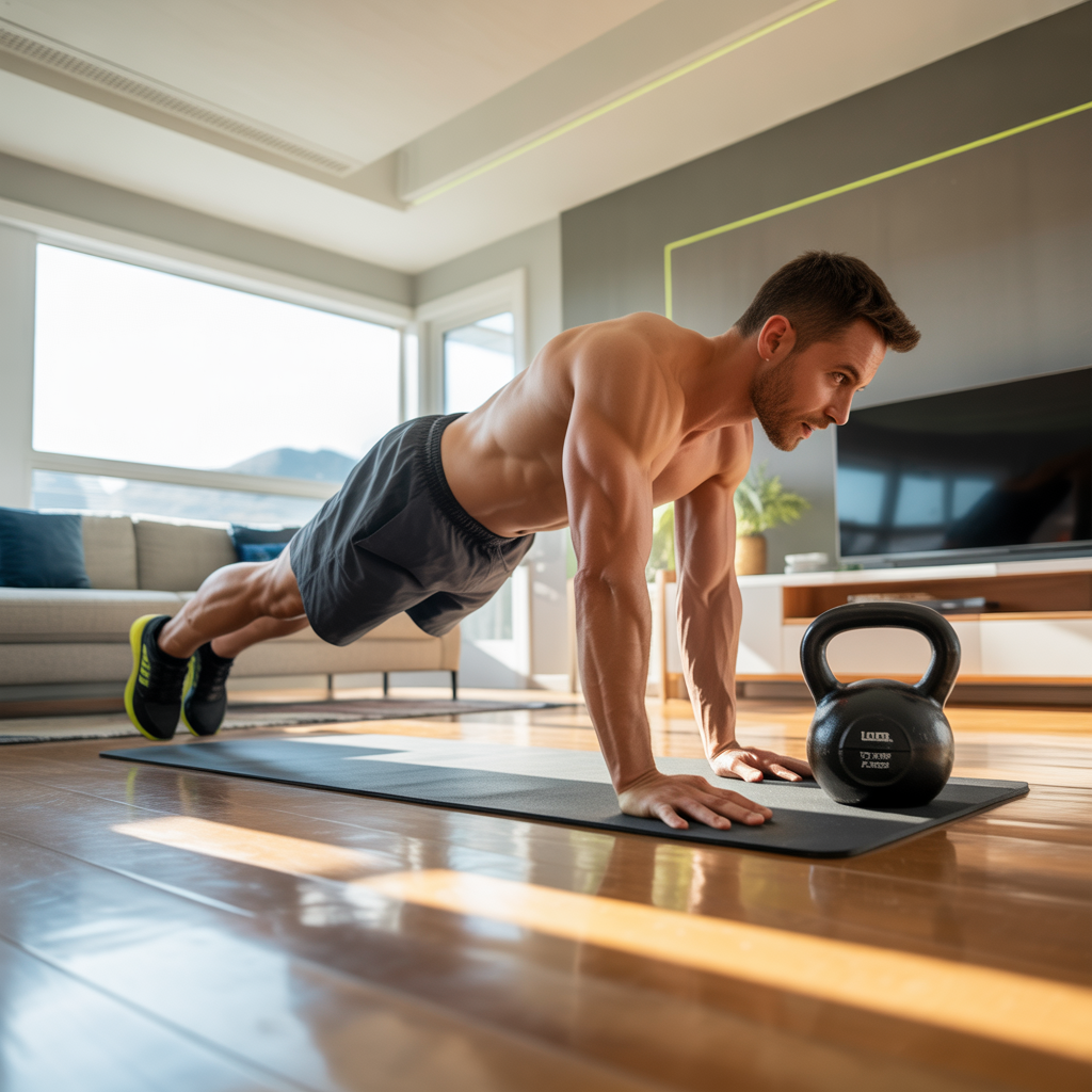 home workout tips for men
