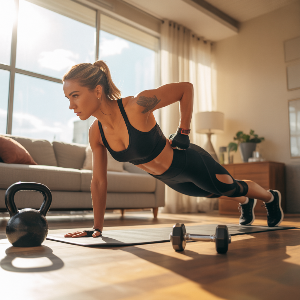 home workout tips for women
