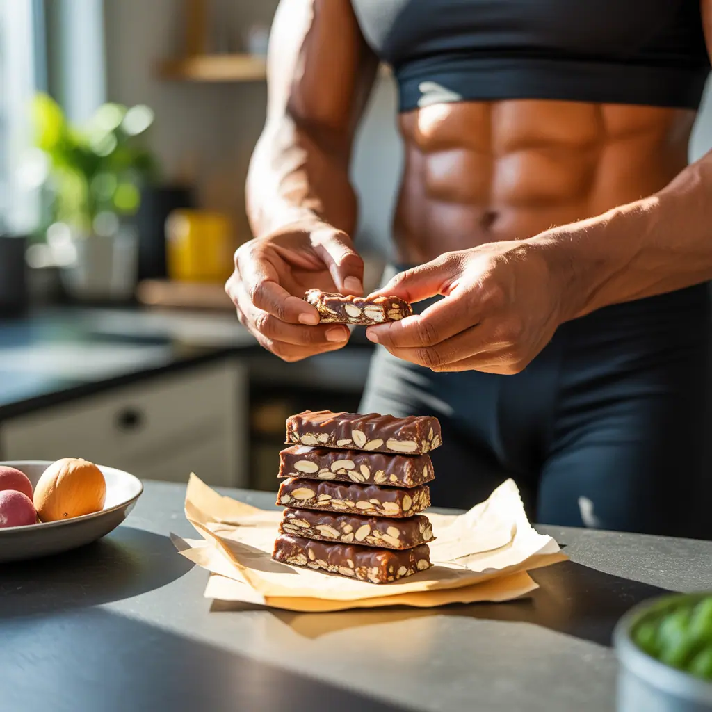 homemade healthy take 5 bars