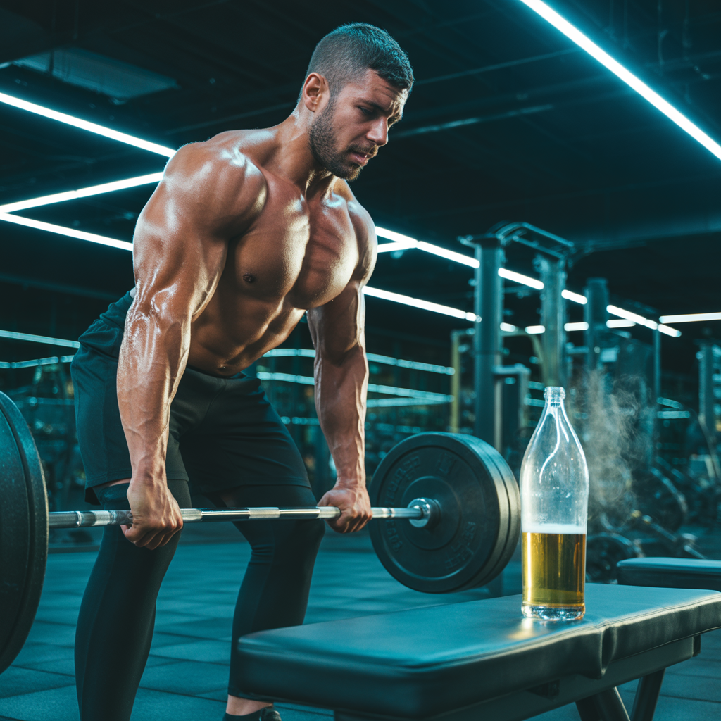 how alcohol impacts muscle building and weight gain