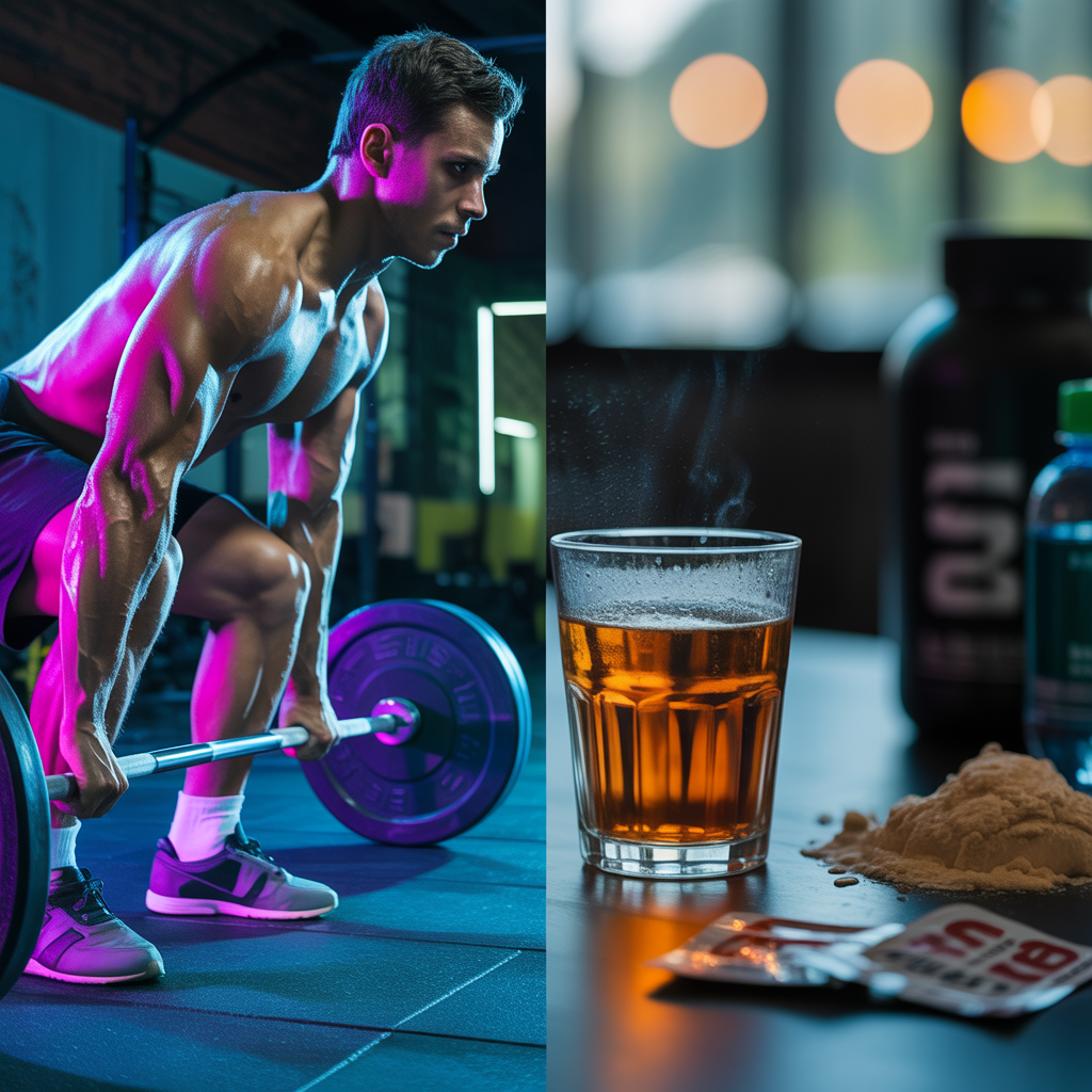 how alcohol impacts muscle building and weight gain