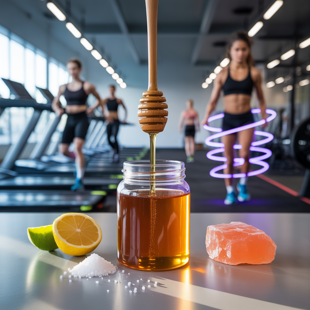 how does honey and himalayan salt work as a pre workout the science