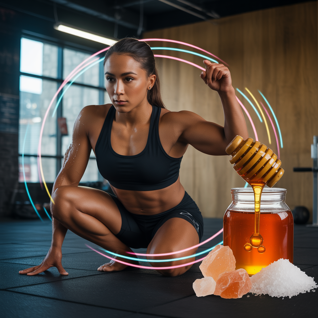 how does honey and himalayan salt work as a pre workout the science