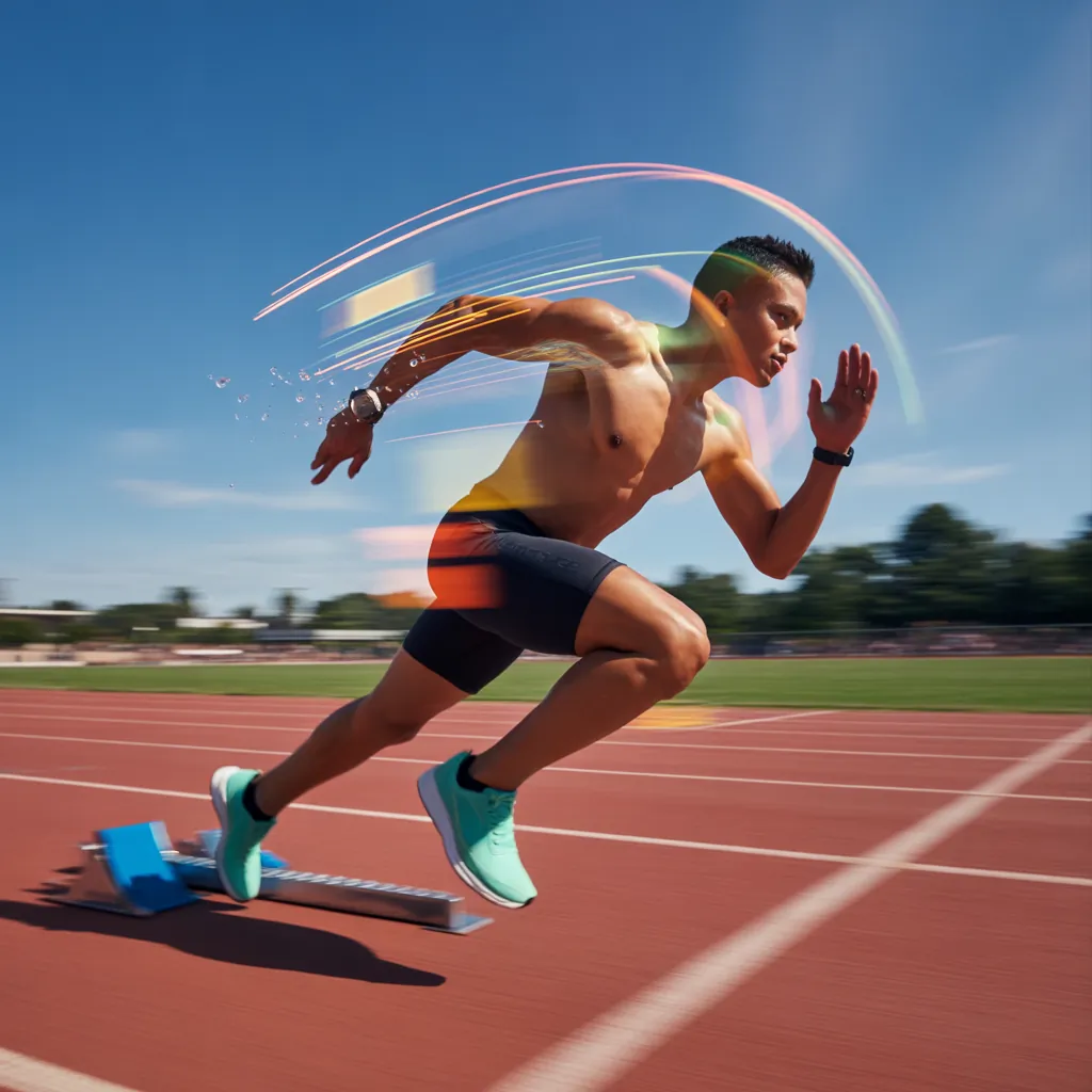 how fast can the average human sprint
