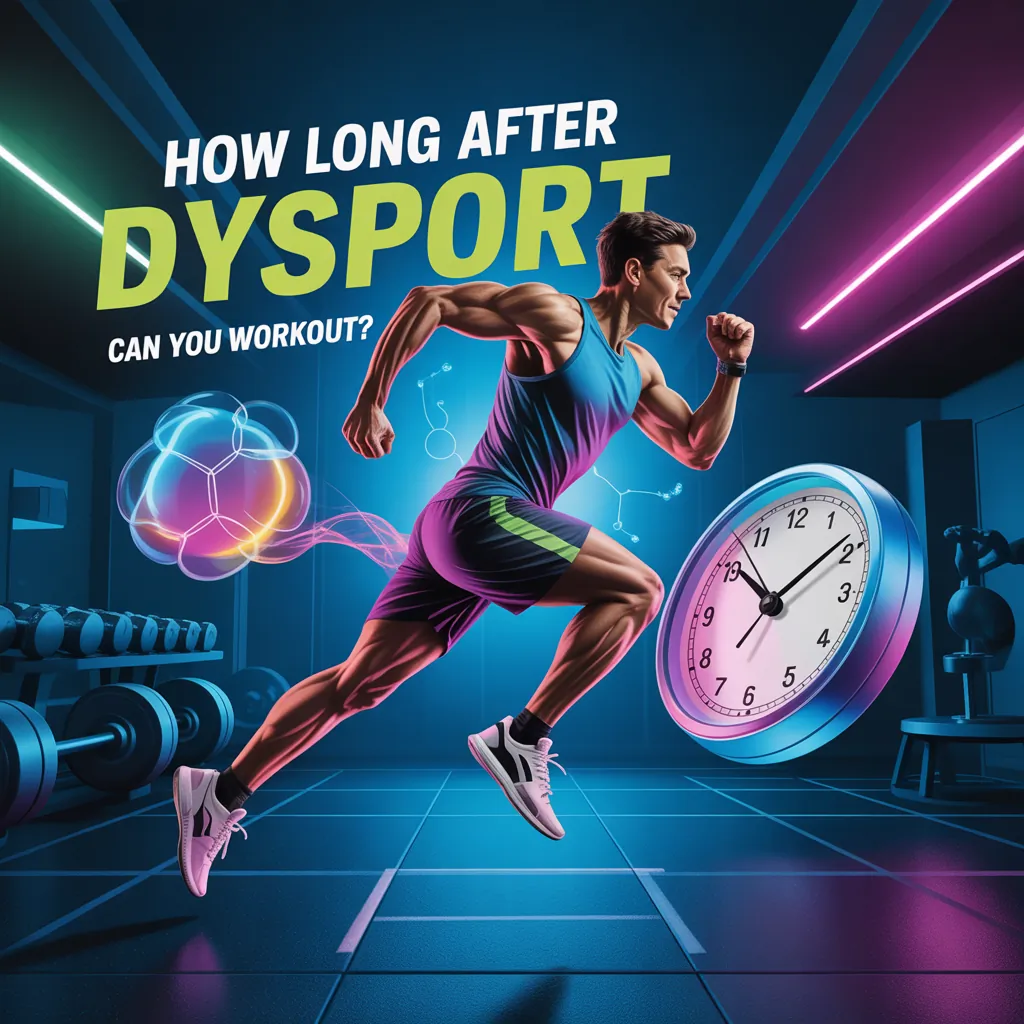 how long after dysport can you workout