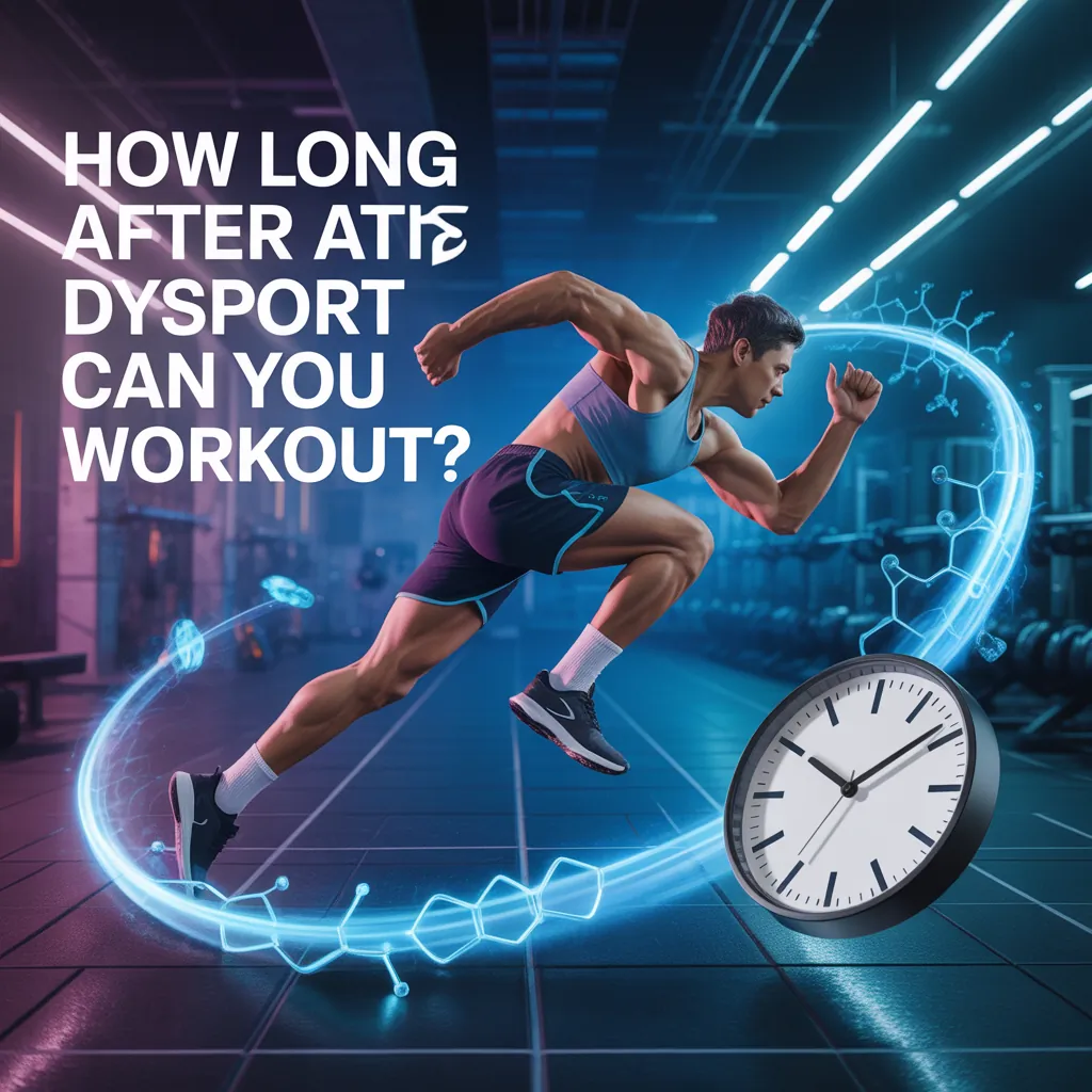 how long after dysport can you workout