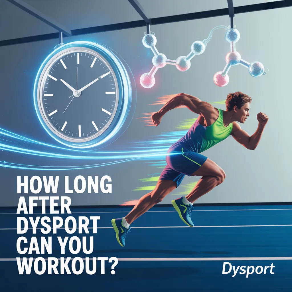 how long after dysport can you workout