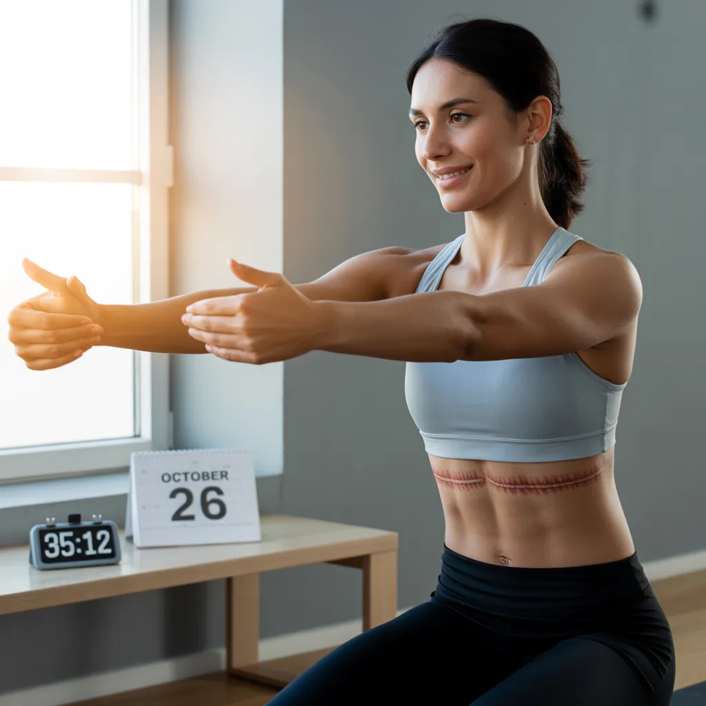 how long after tummy tuck can i workout