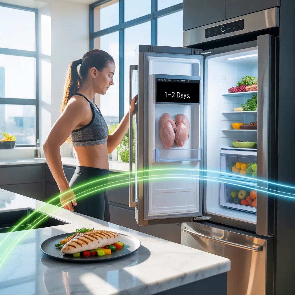 how long chicken lasts in the fridge