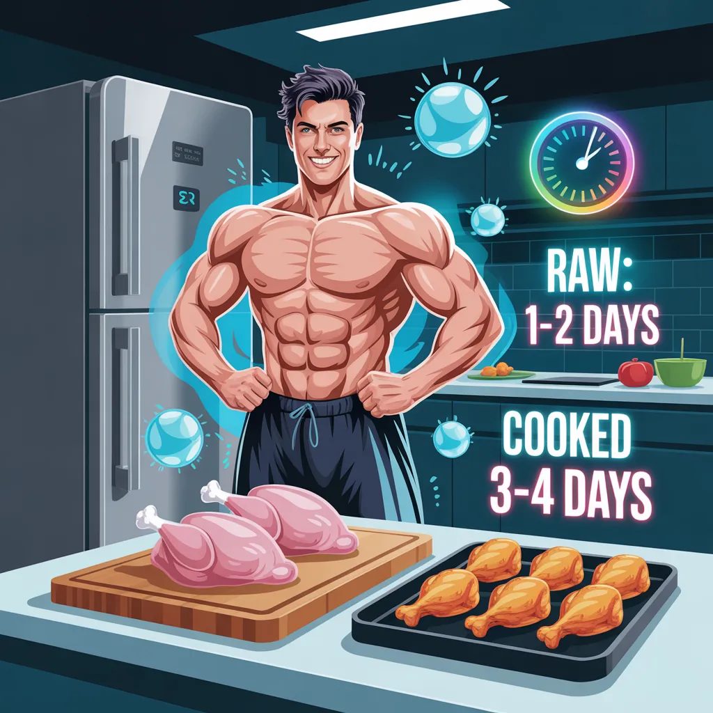 how long chicken lasts in the fridge