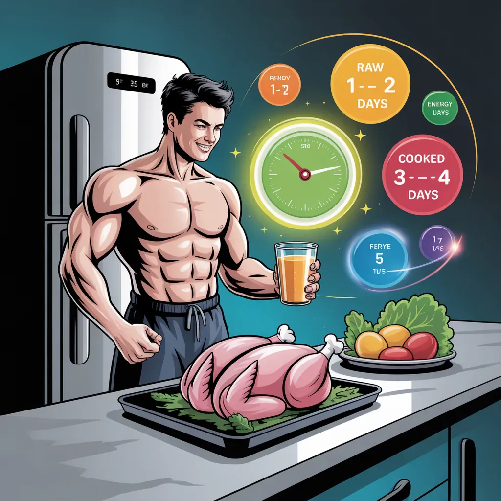 how long chicken lasts in the fridge