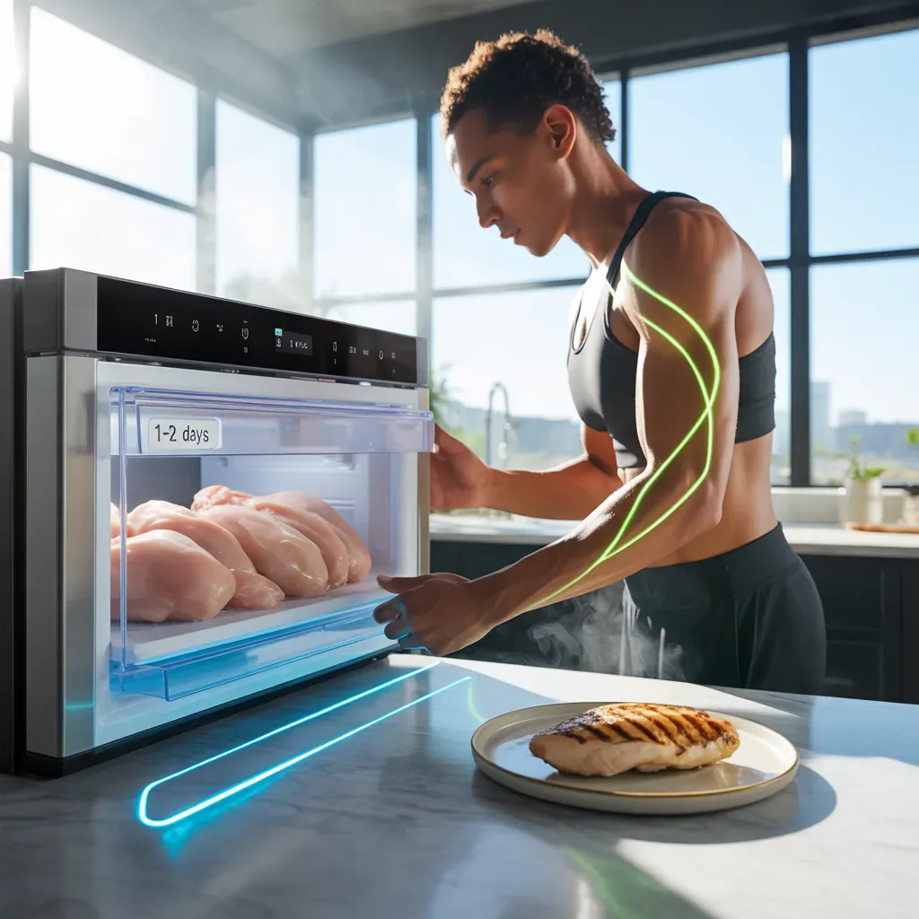 how long chicken lasts in the fridge