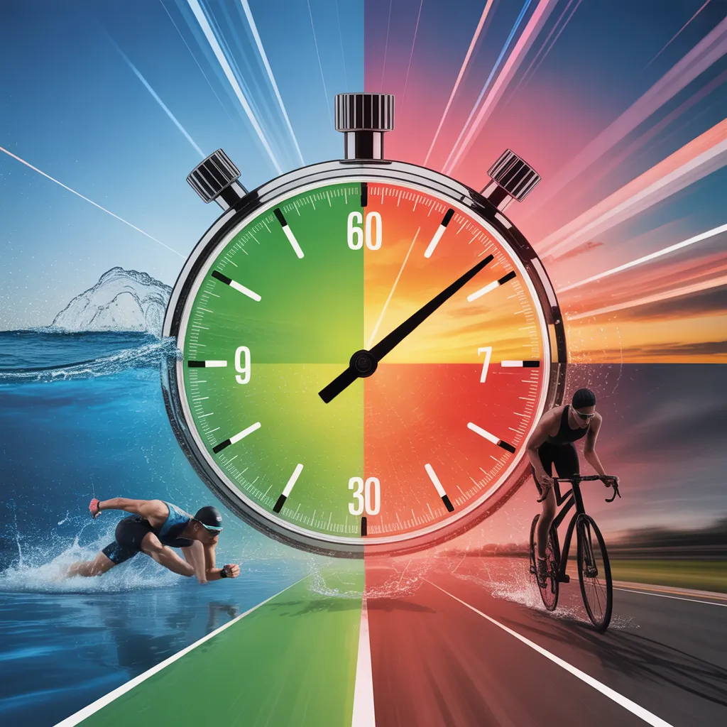 how long does a triathlon take