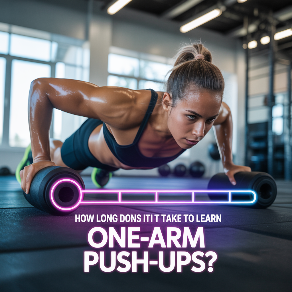 how long does it take to learn one arm push ups