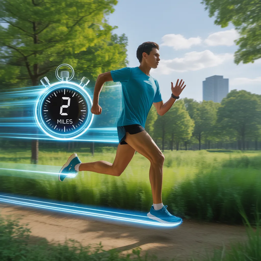 how long does it take to run 2 miles