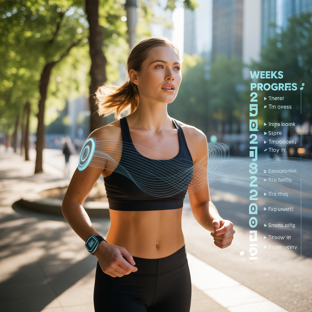 how long does it take to see body changes from walking