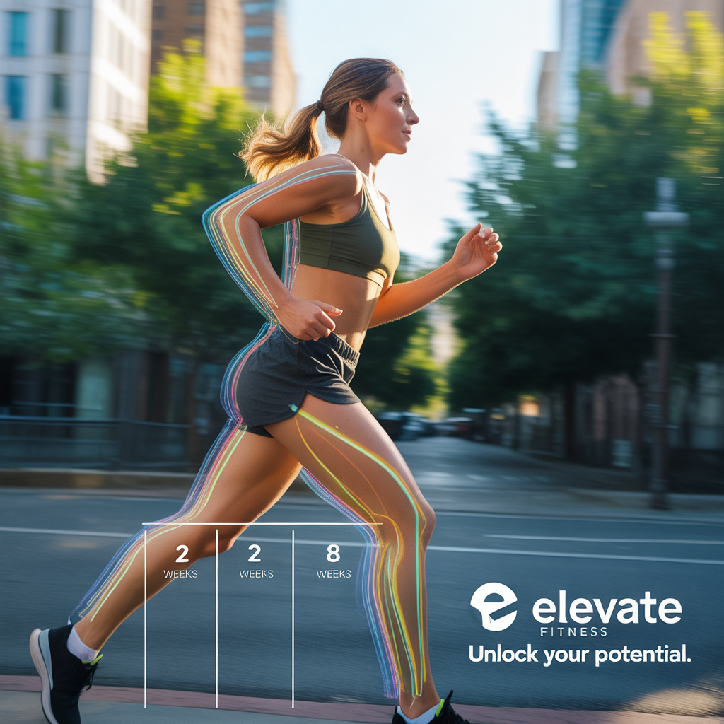 how long does it take to see body changes from walking