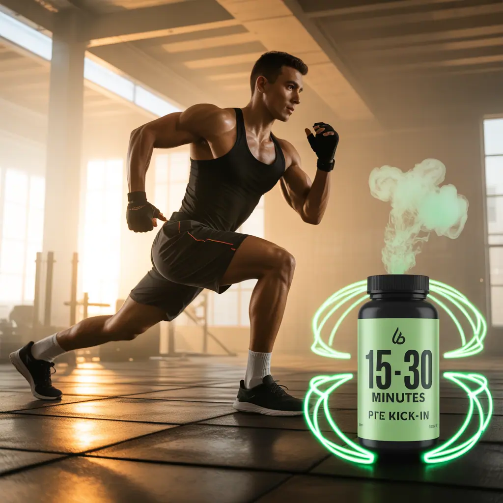 how long does pre workout take to kick in