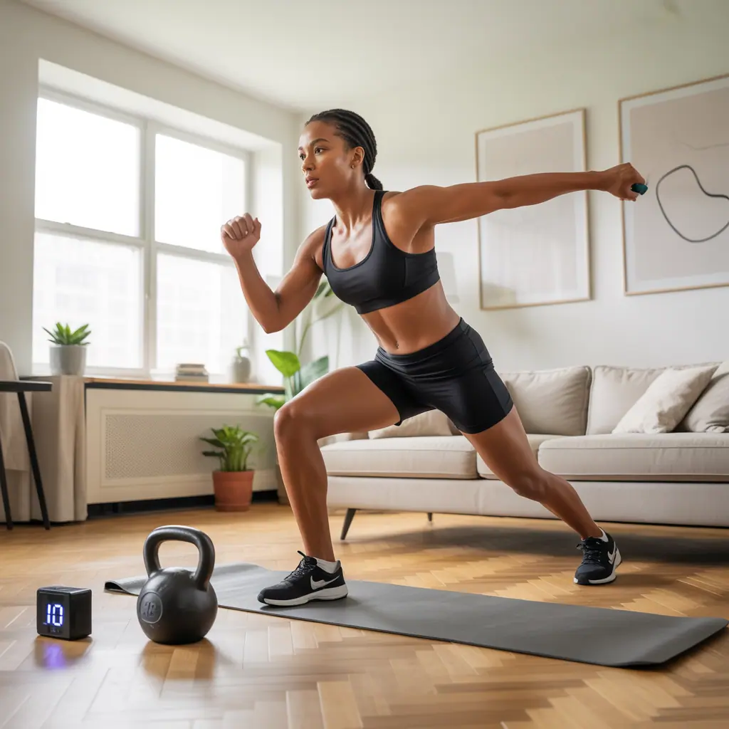 how long should a beginner workout at home