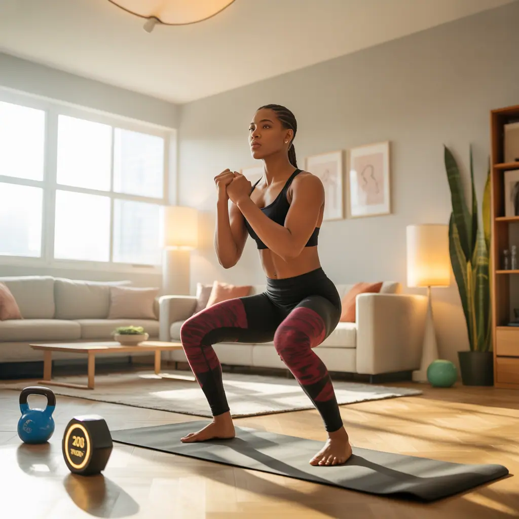 how long should a beginner workout at home