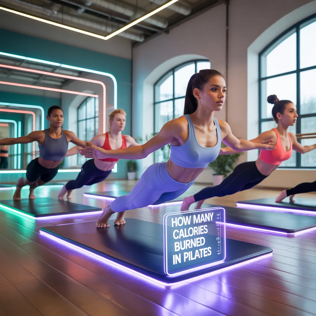 how many calories burn in pilates