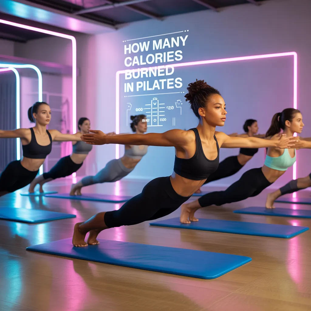 how many calories burn in pilates