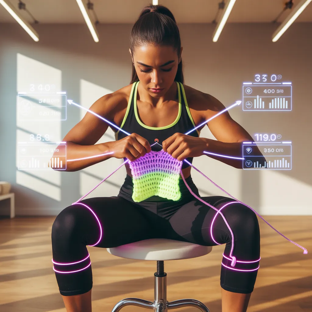 how many calories burned crocheting