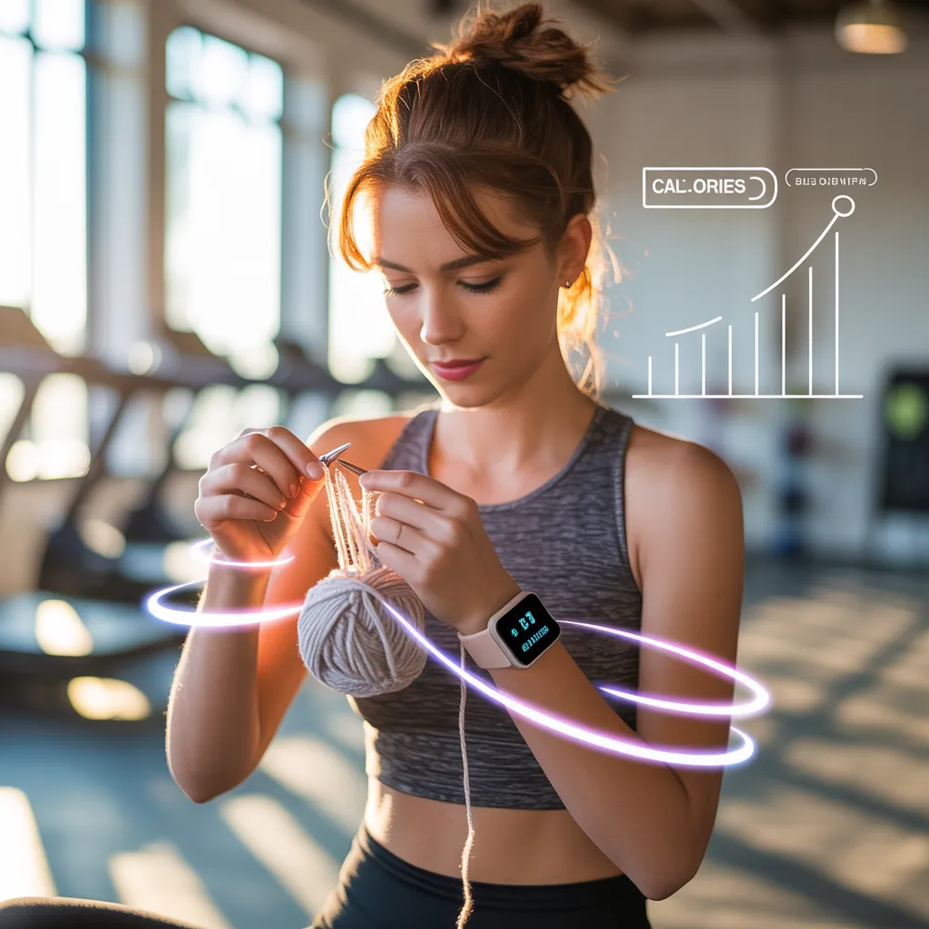 how many calories burned crocheting