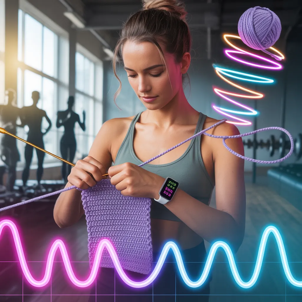 how many calories burned crocheting