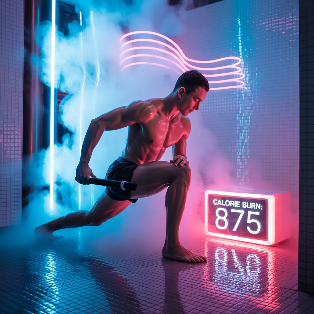 how many calories can you burn in a steam room